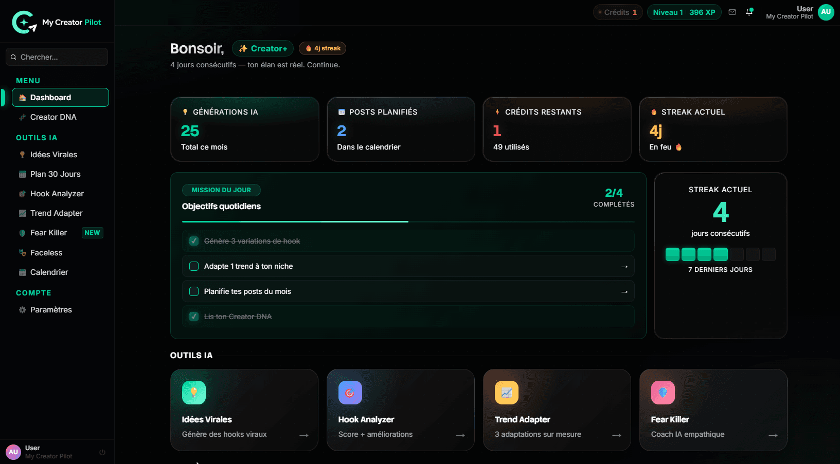 MonkaiClub Dashboard